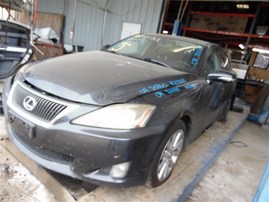 2009 Lexus IS250 Gray 2.5L AT #Z22872